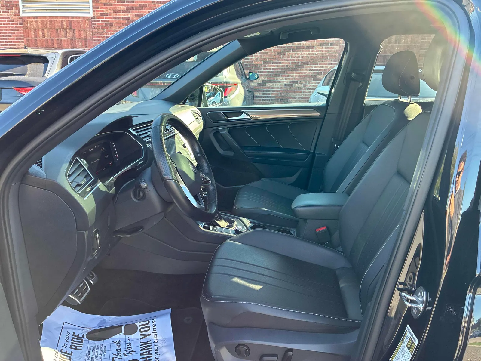 Interior driver side