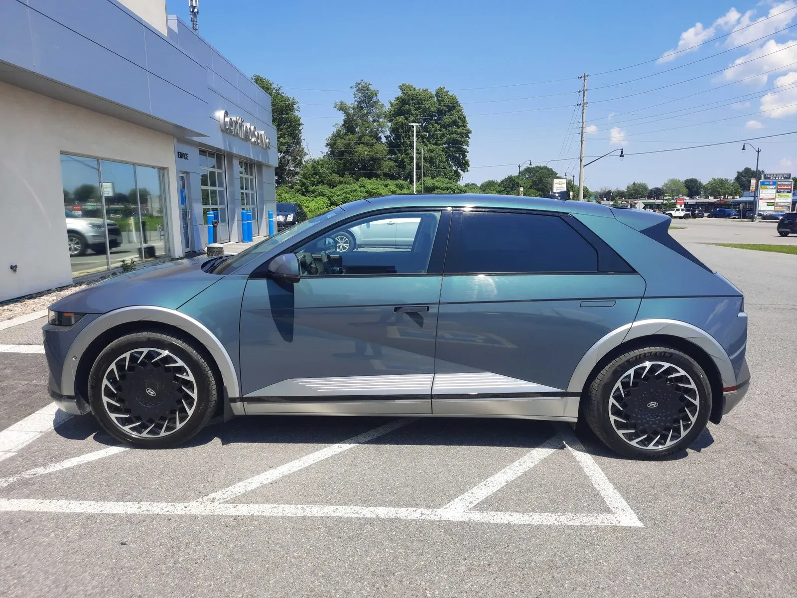 Driver side