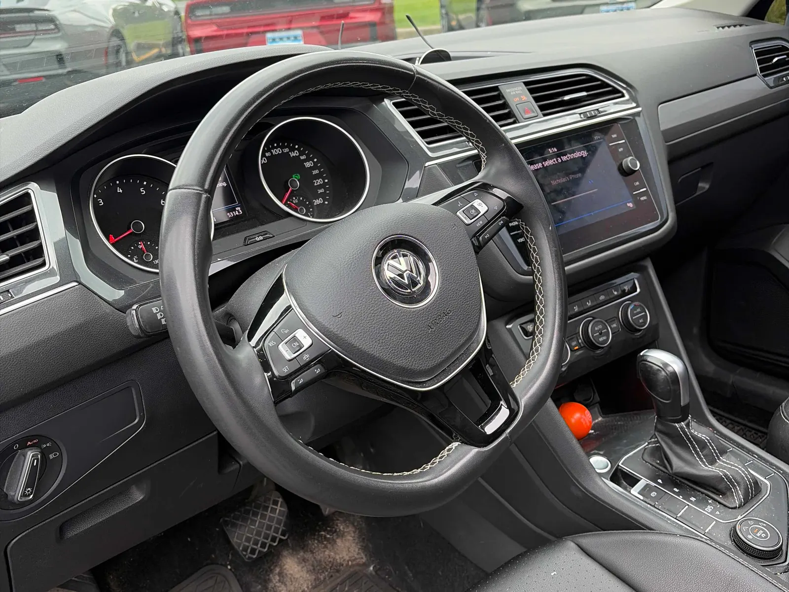 Interior driver side