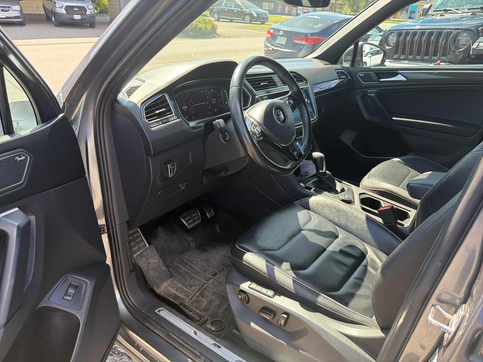 Interior driver side