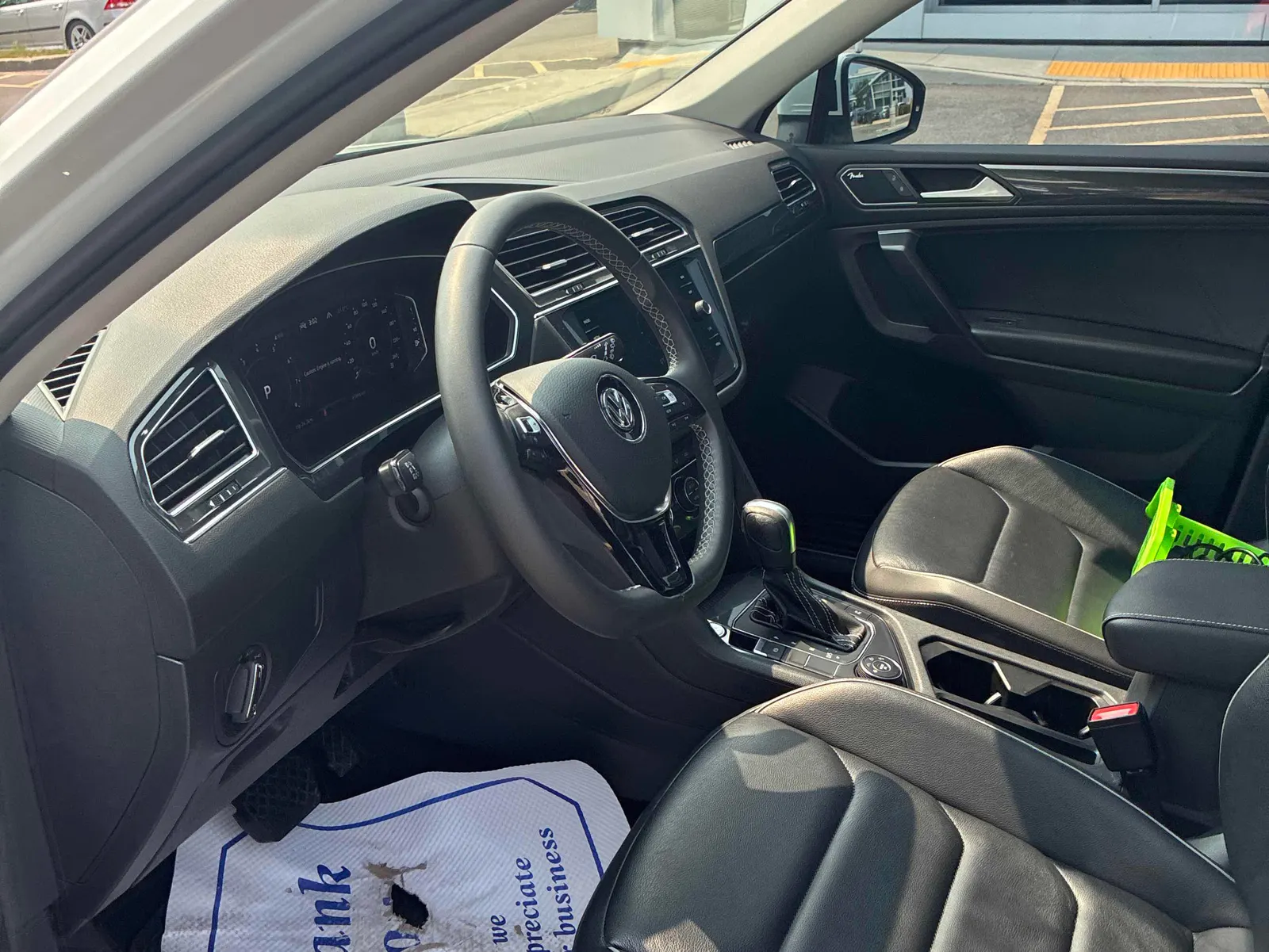 Interior driver side