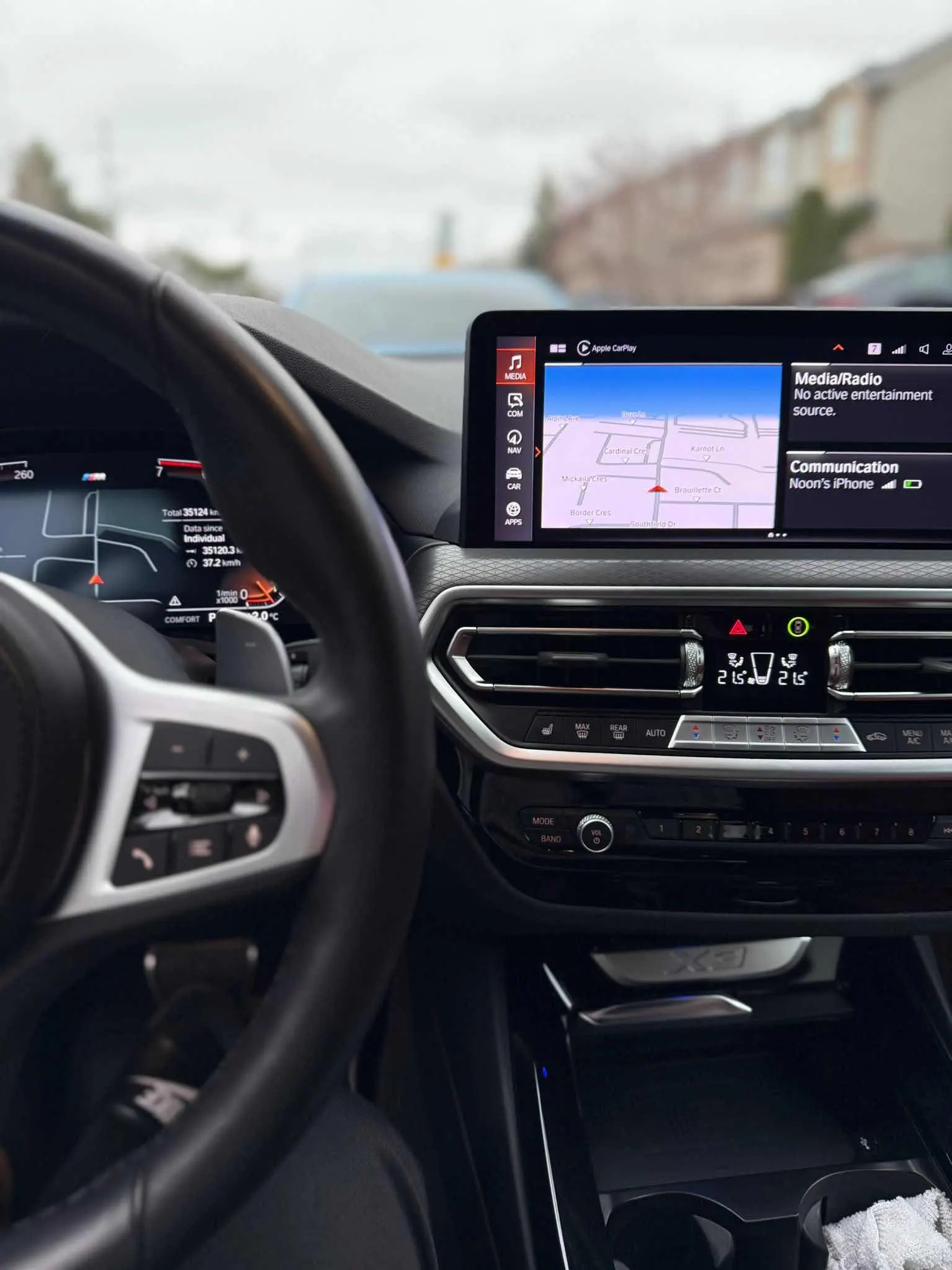 Interior driver side