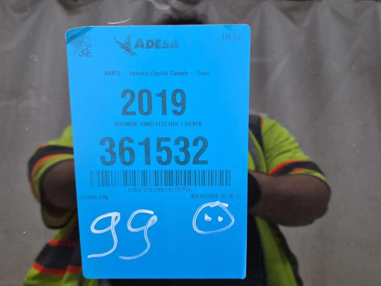 Inventory Label Photo