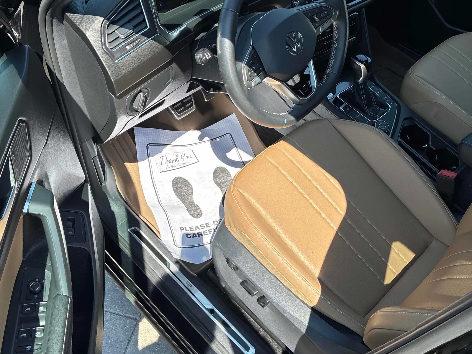 Interior driver side