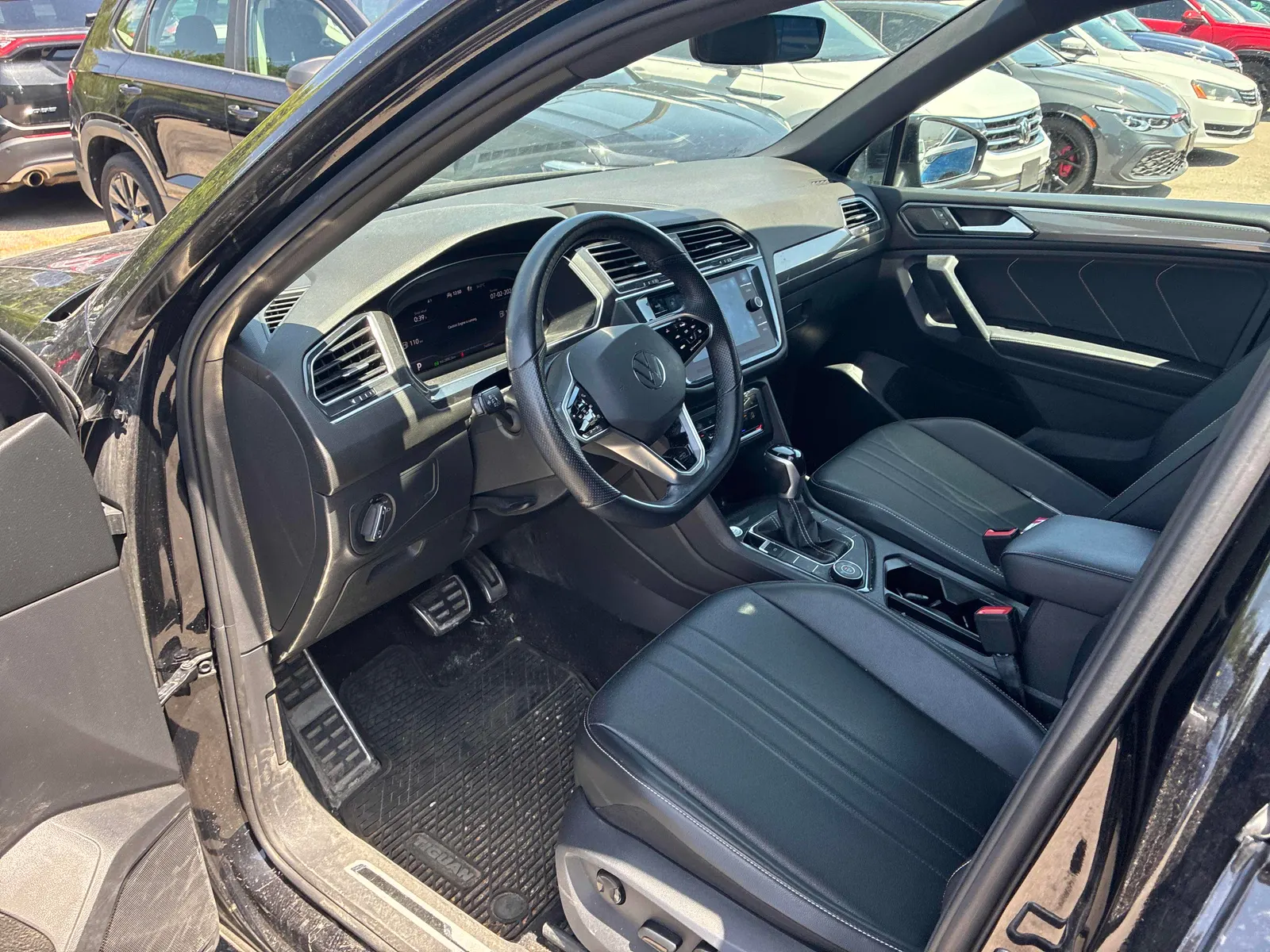 Interior driver side
