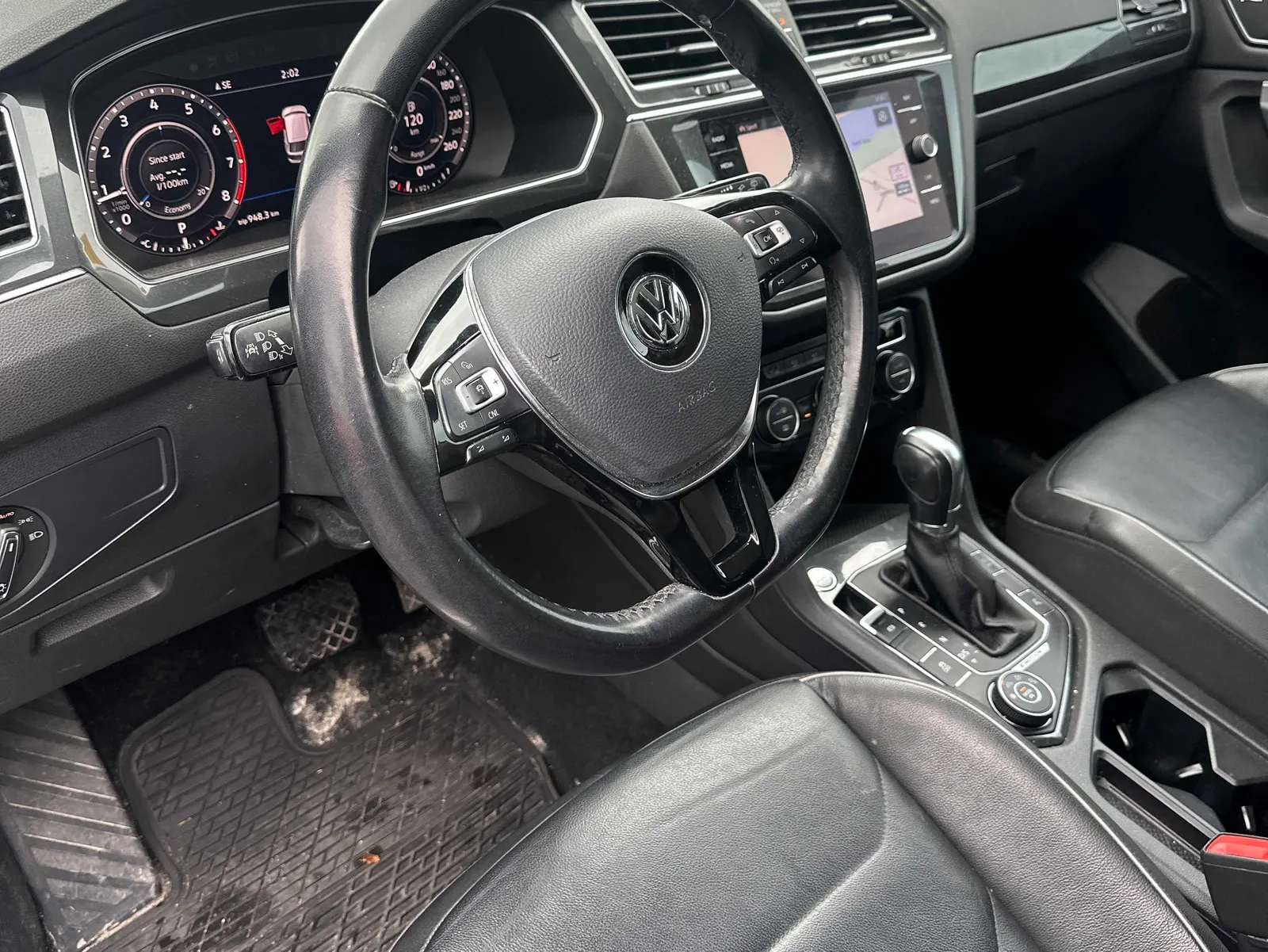 Interior driver side
