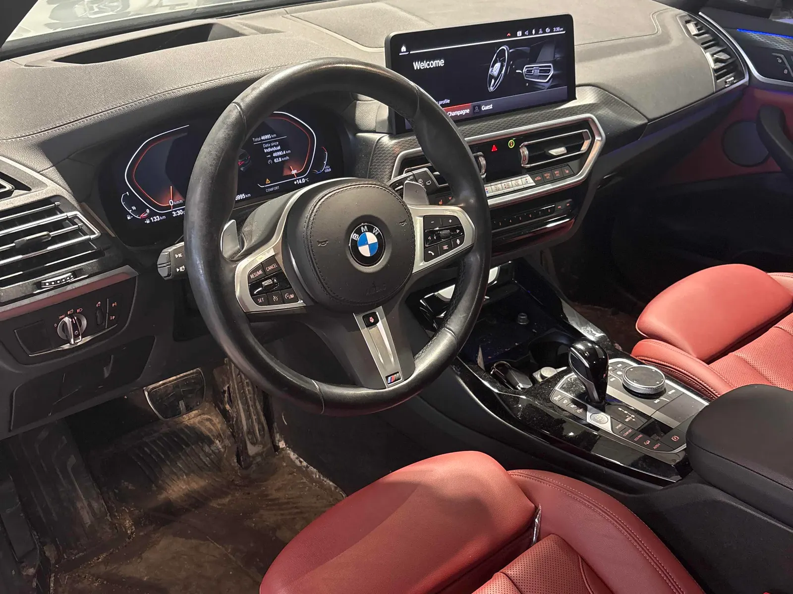 Interior driver side