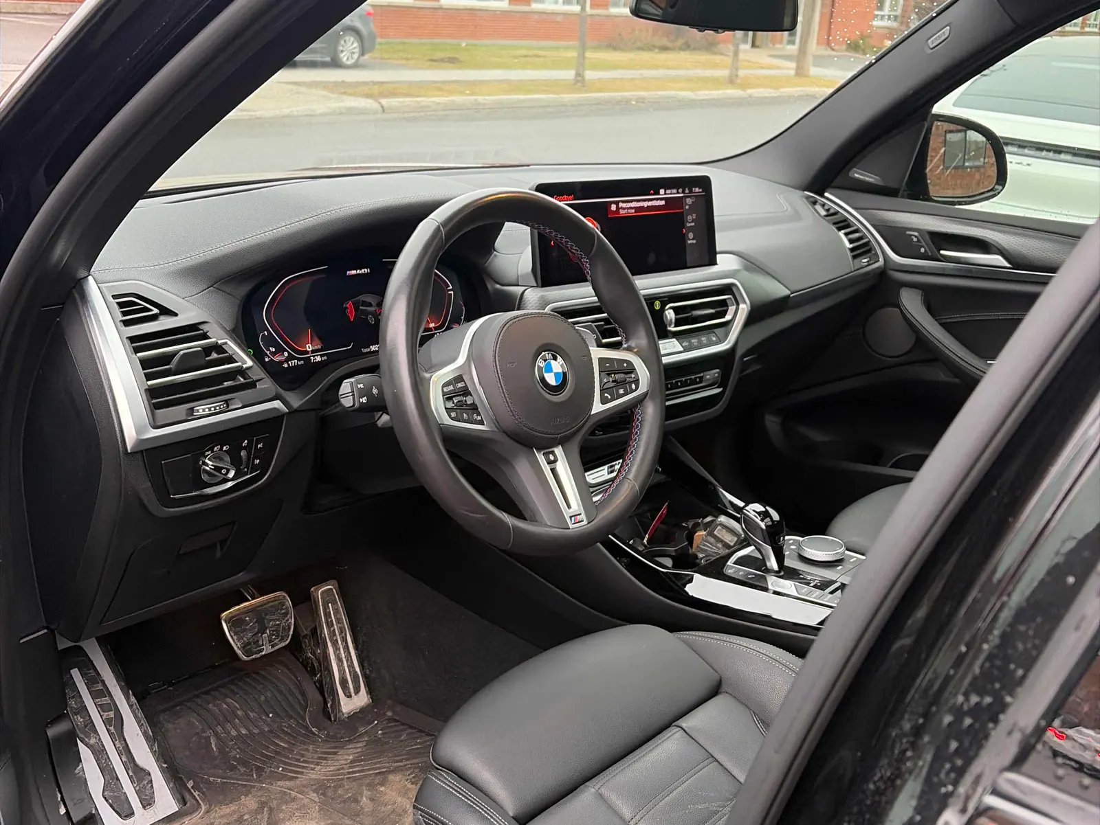 Interior driver side
