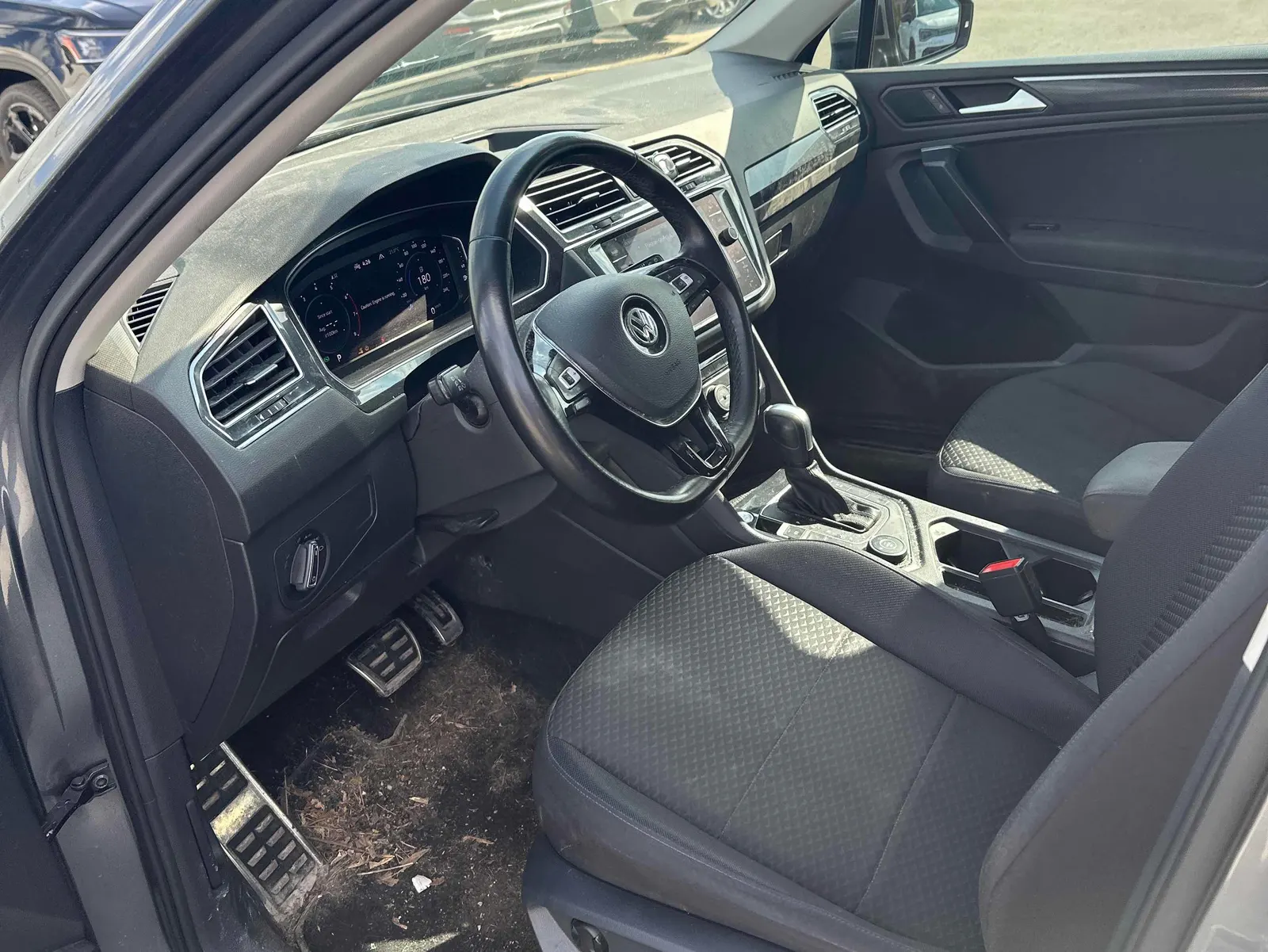 Interior driver side