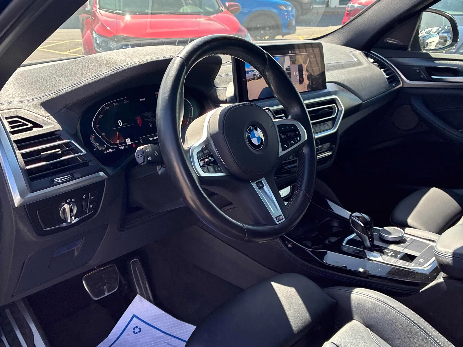 Interior driver side
