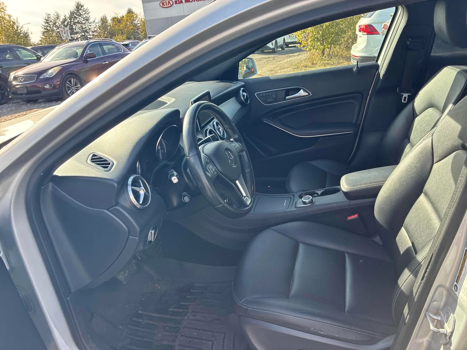 Interior driver side