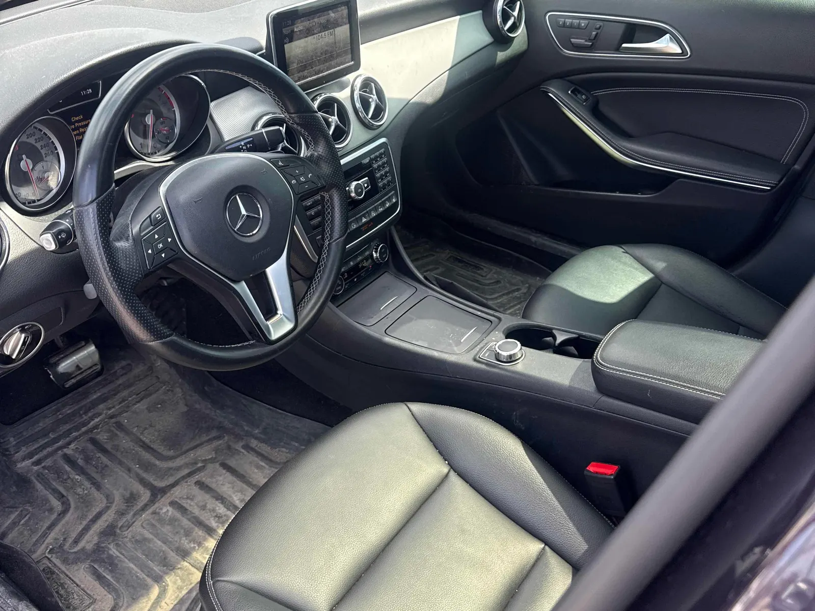 Interior driver side