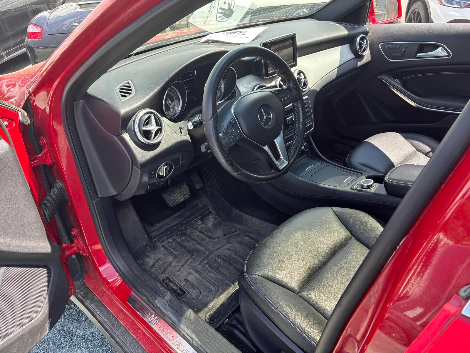 Interior driver side