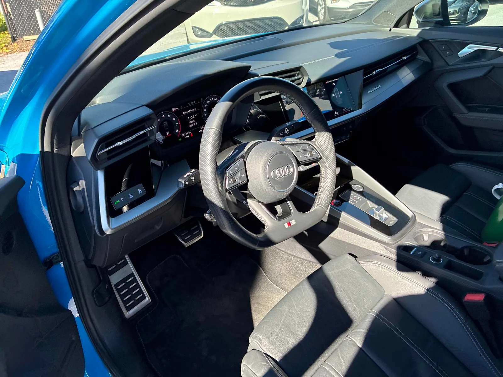 Interior driver side