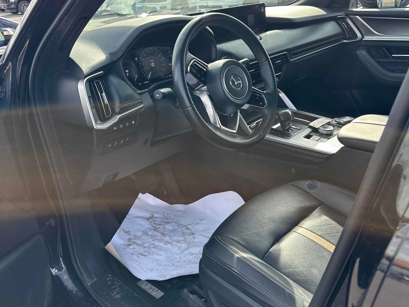 Interior driver side