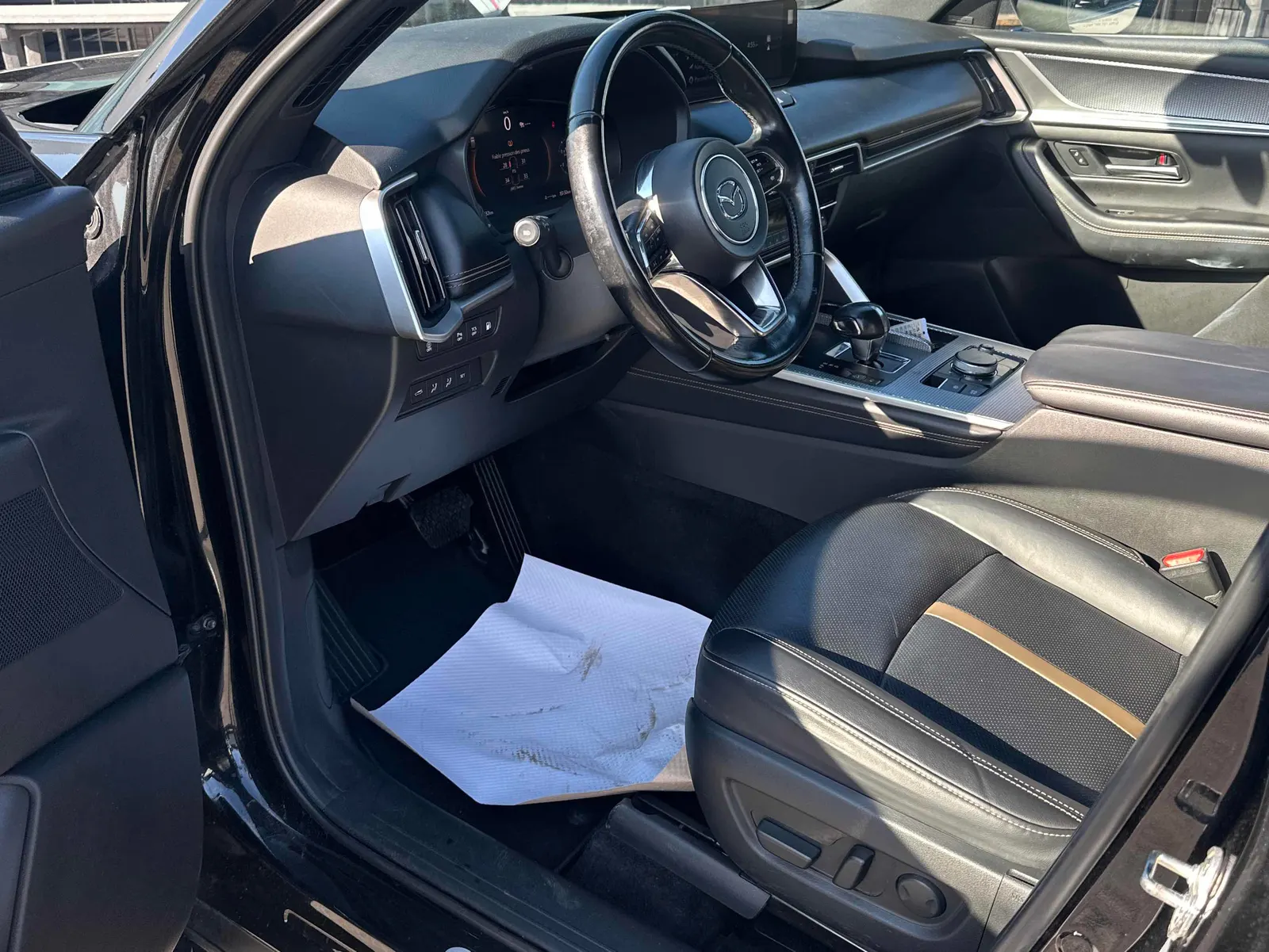 Interior driver side