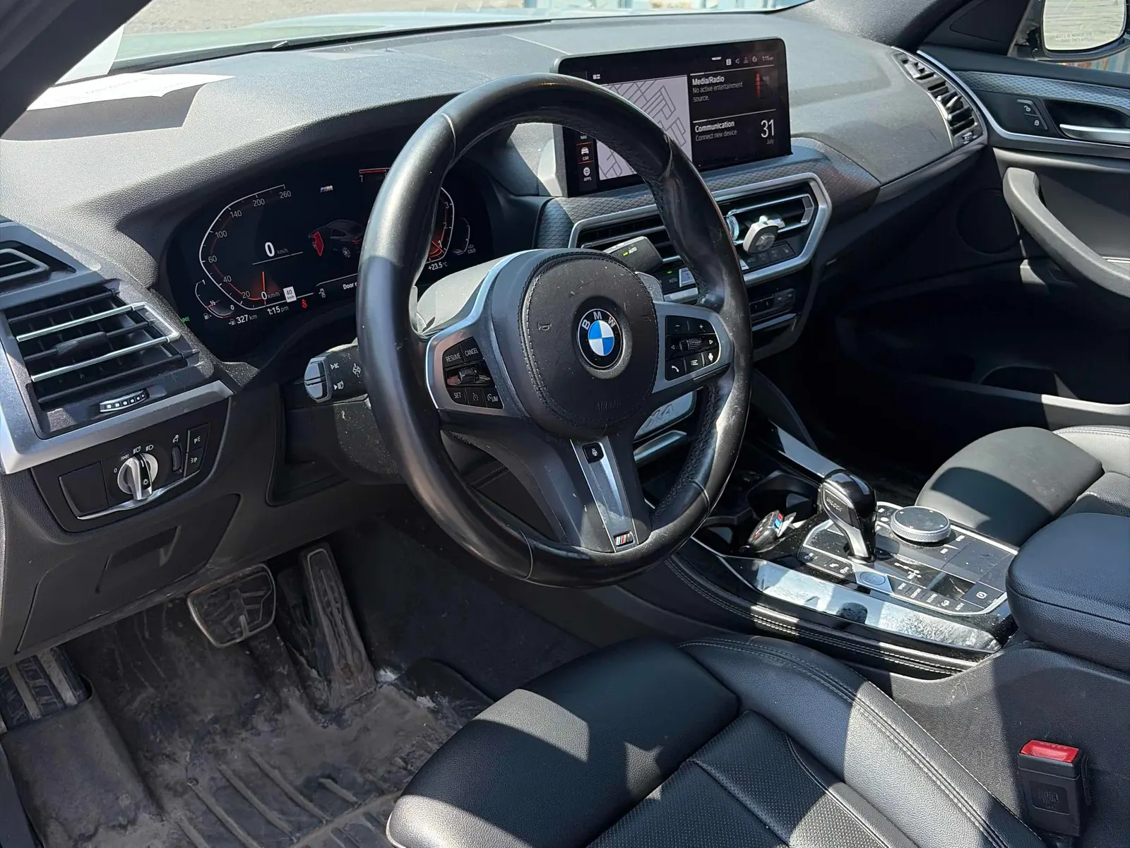 Interior driver side