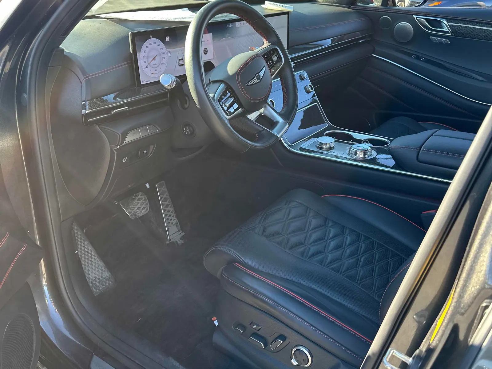 Interior driver side