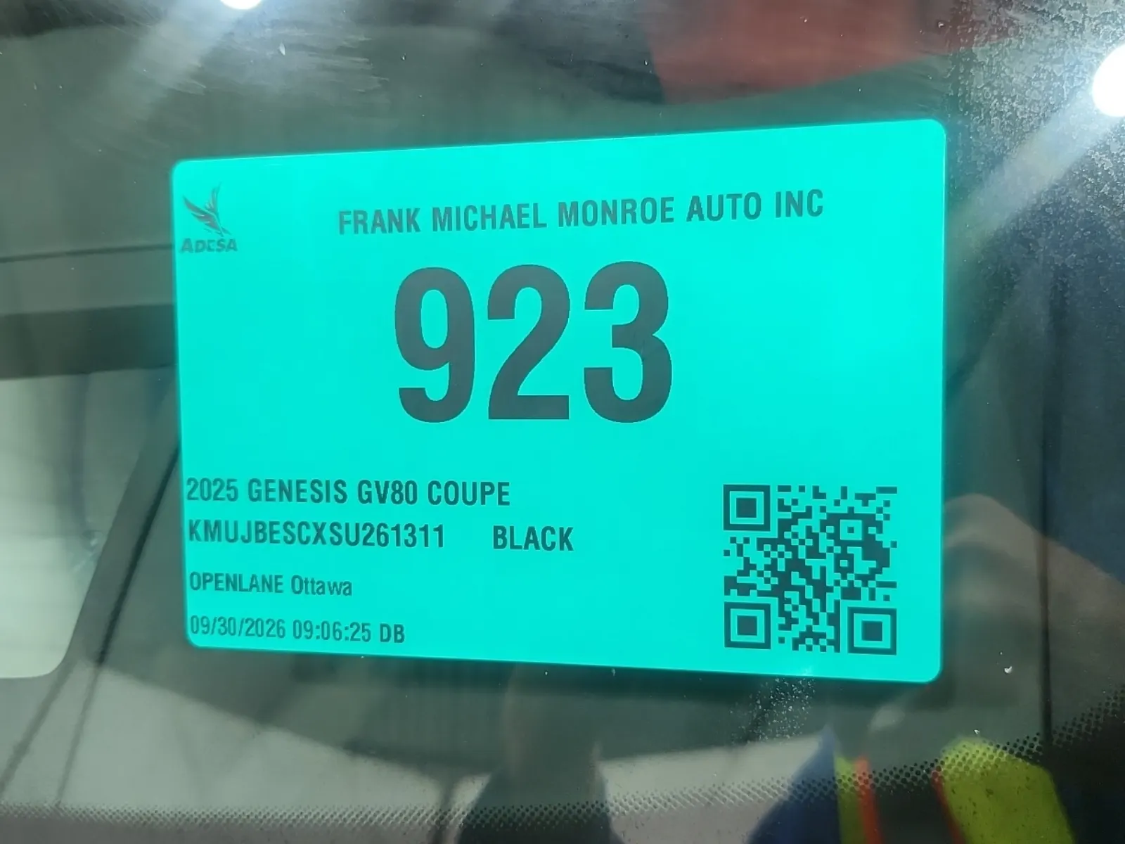 Inventory Label Photo