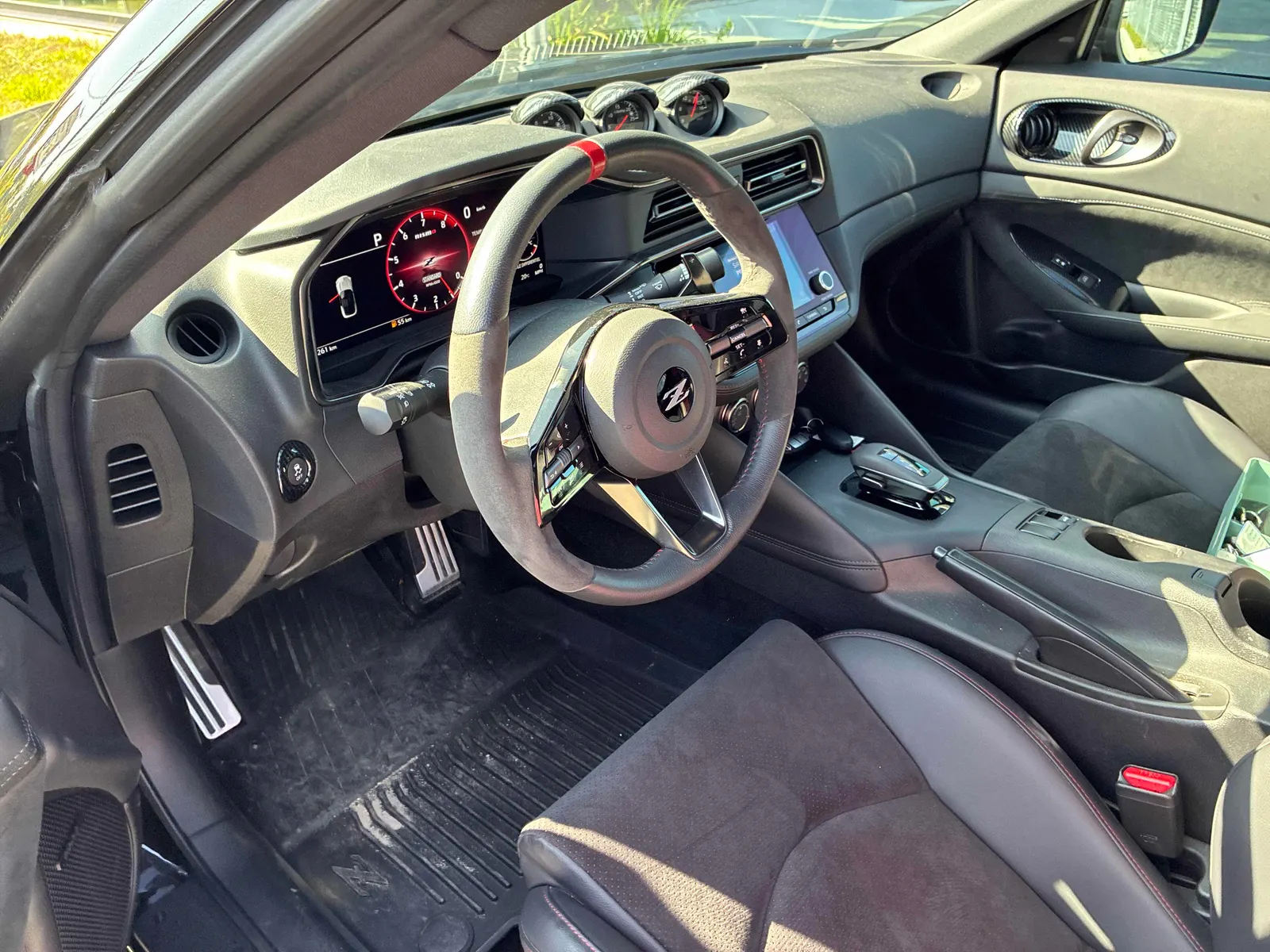 Interior driver side