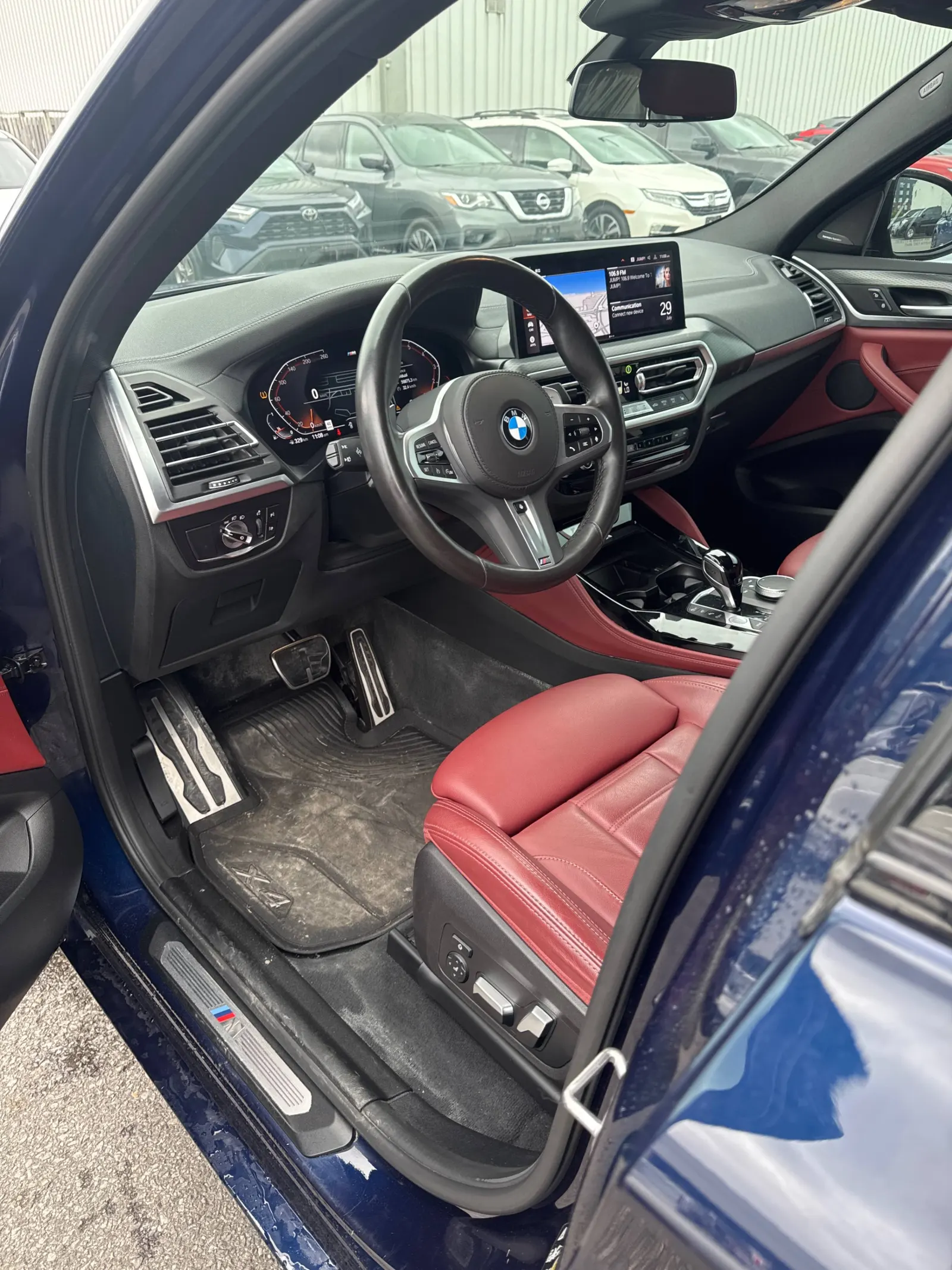 Interior driver side