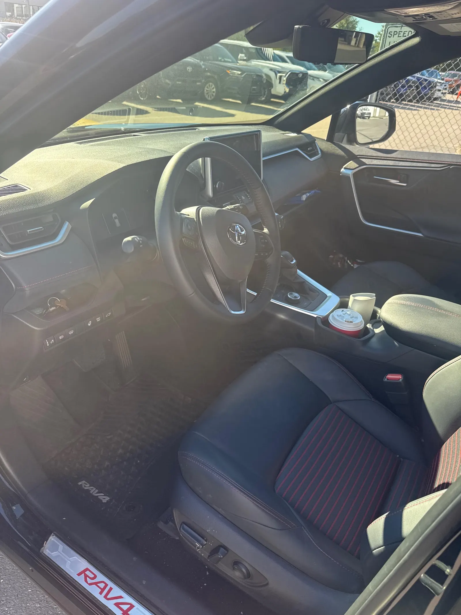 Interior driver side