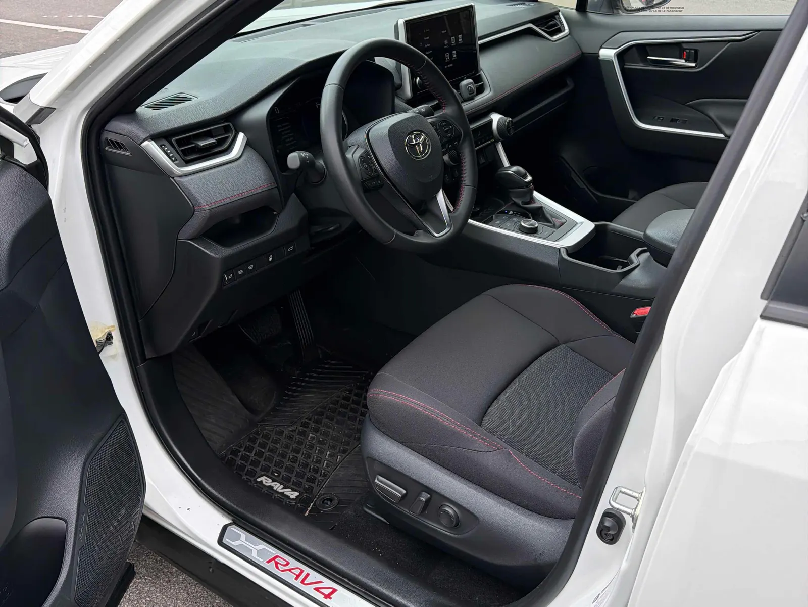 Interior driver side