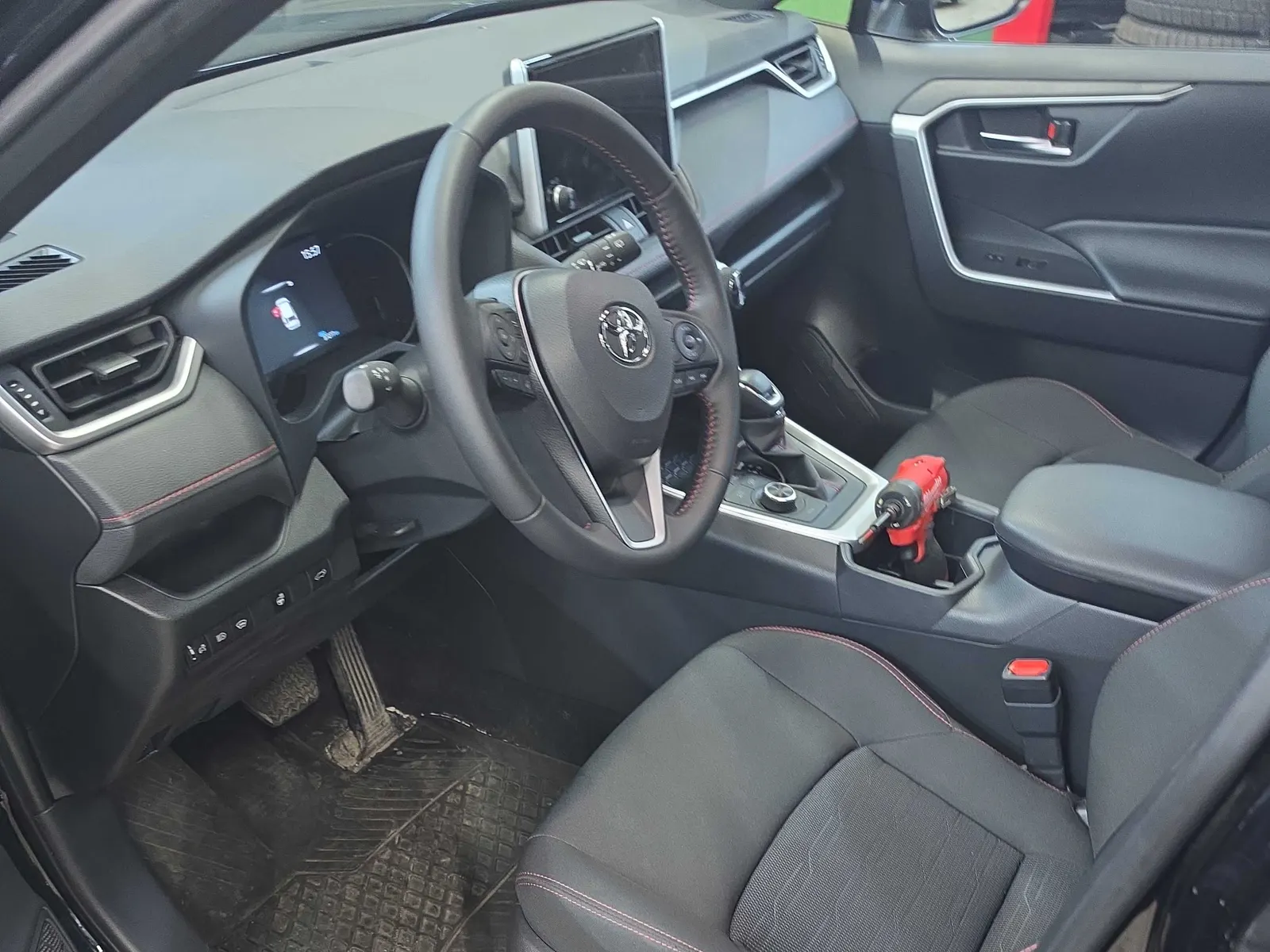 Interior driver side