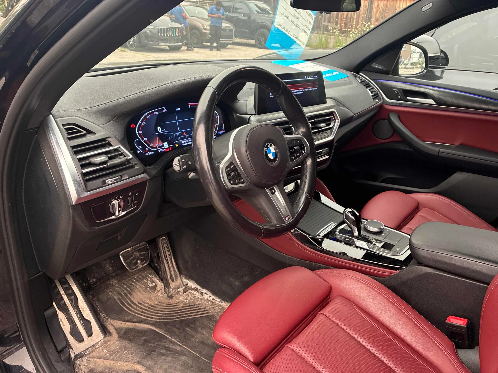 Interior driver side