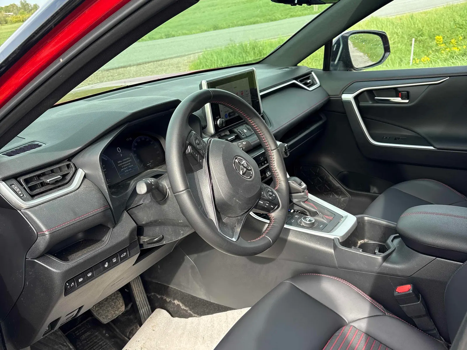 Interior driver side