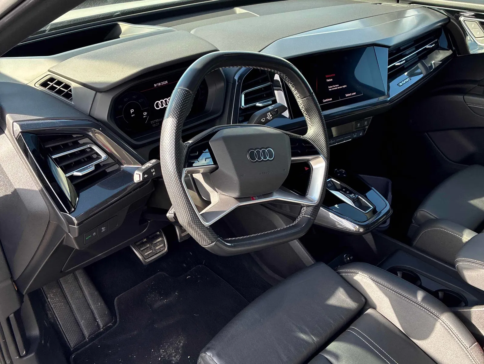 Interior driver side