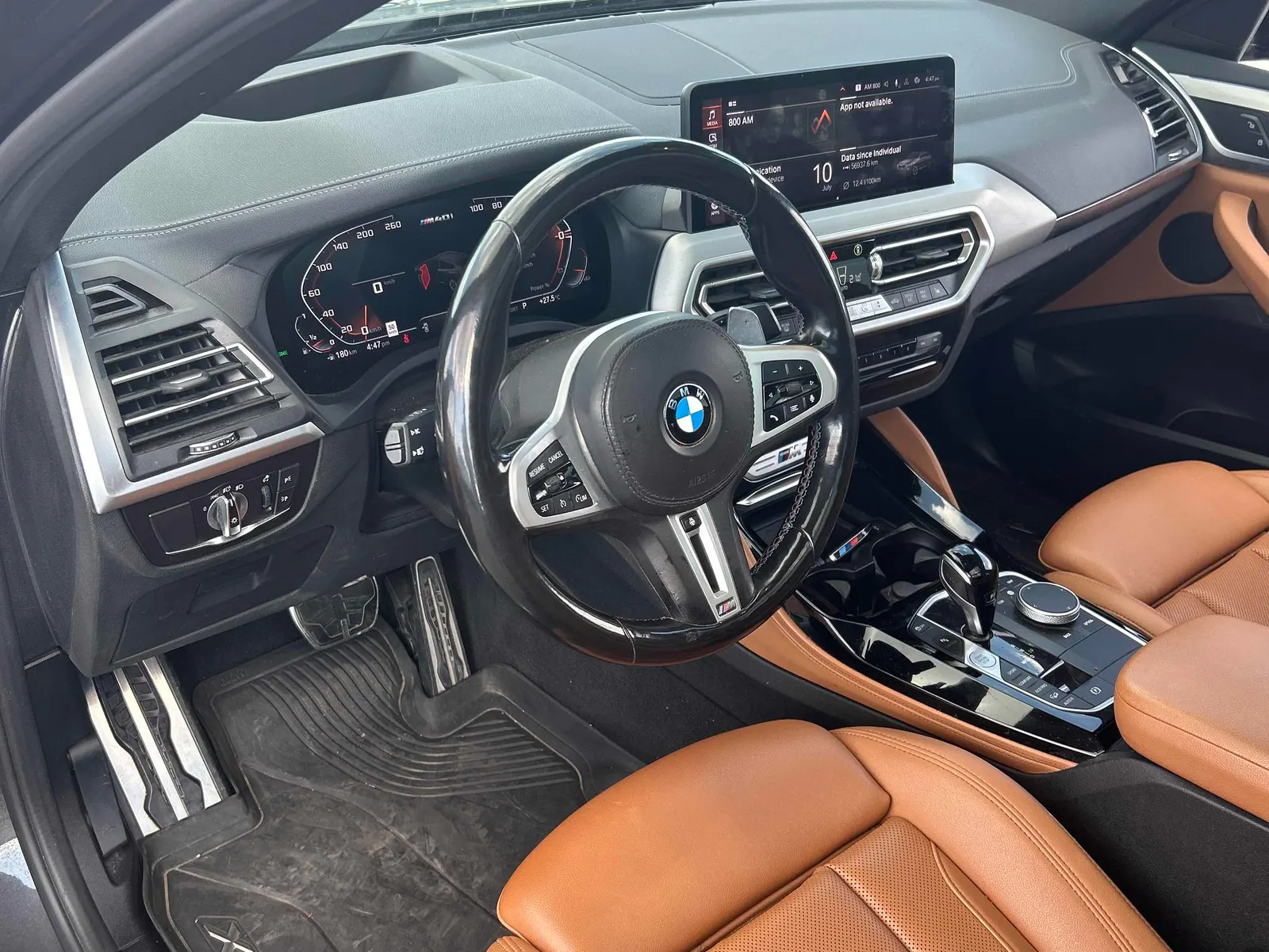 Interior driver side