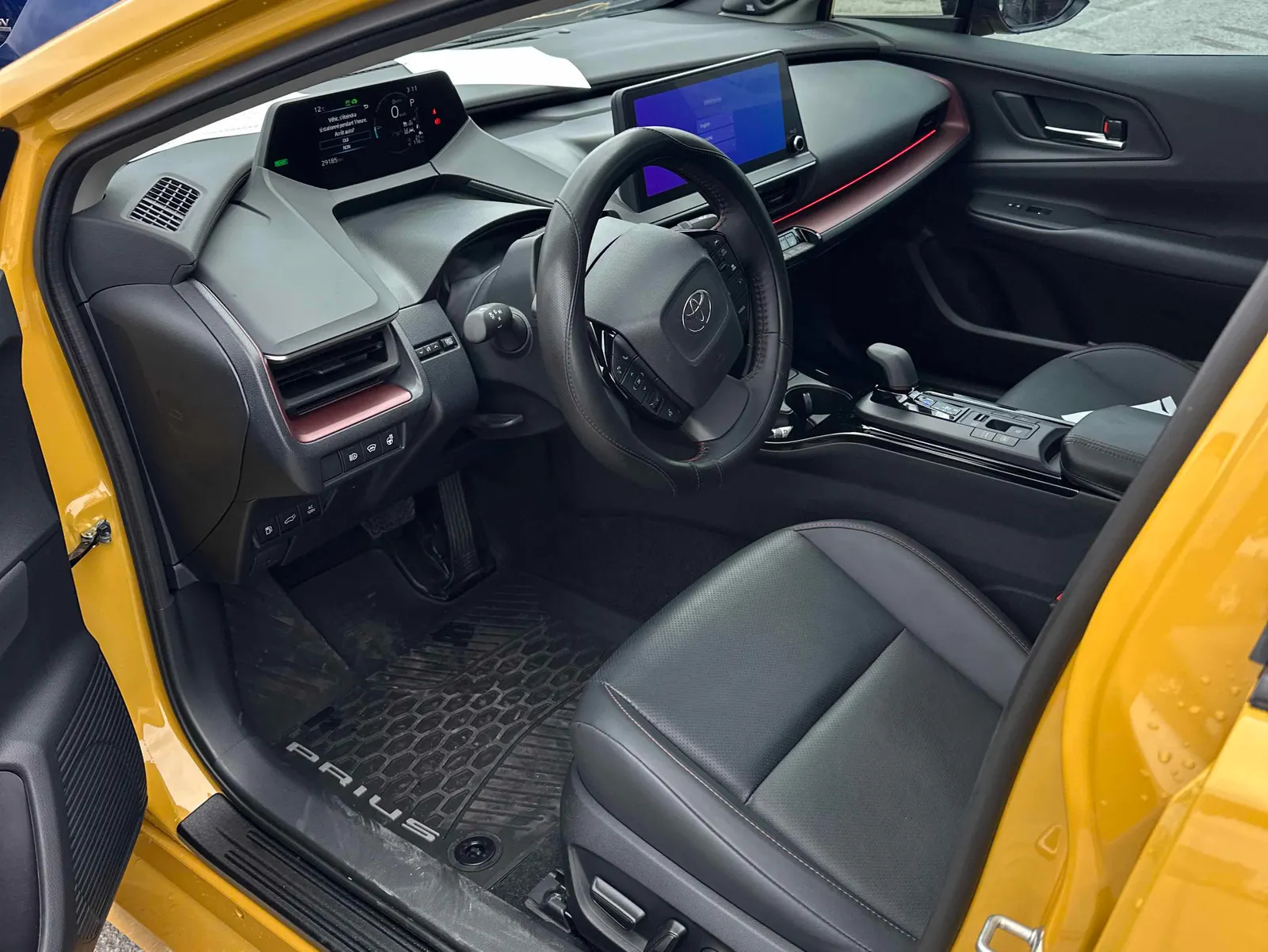 Interior driver side