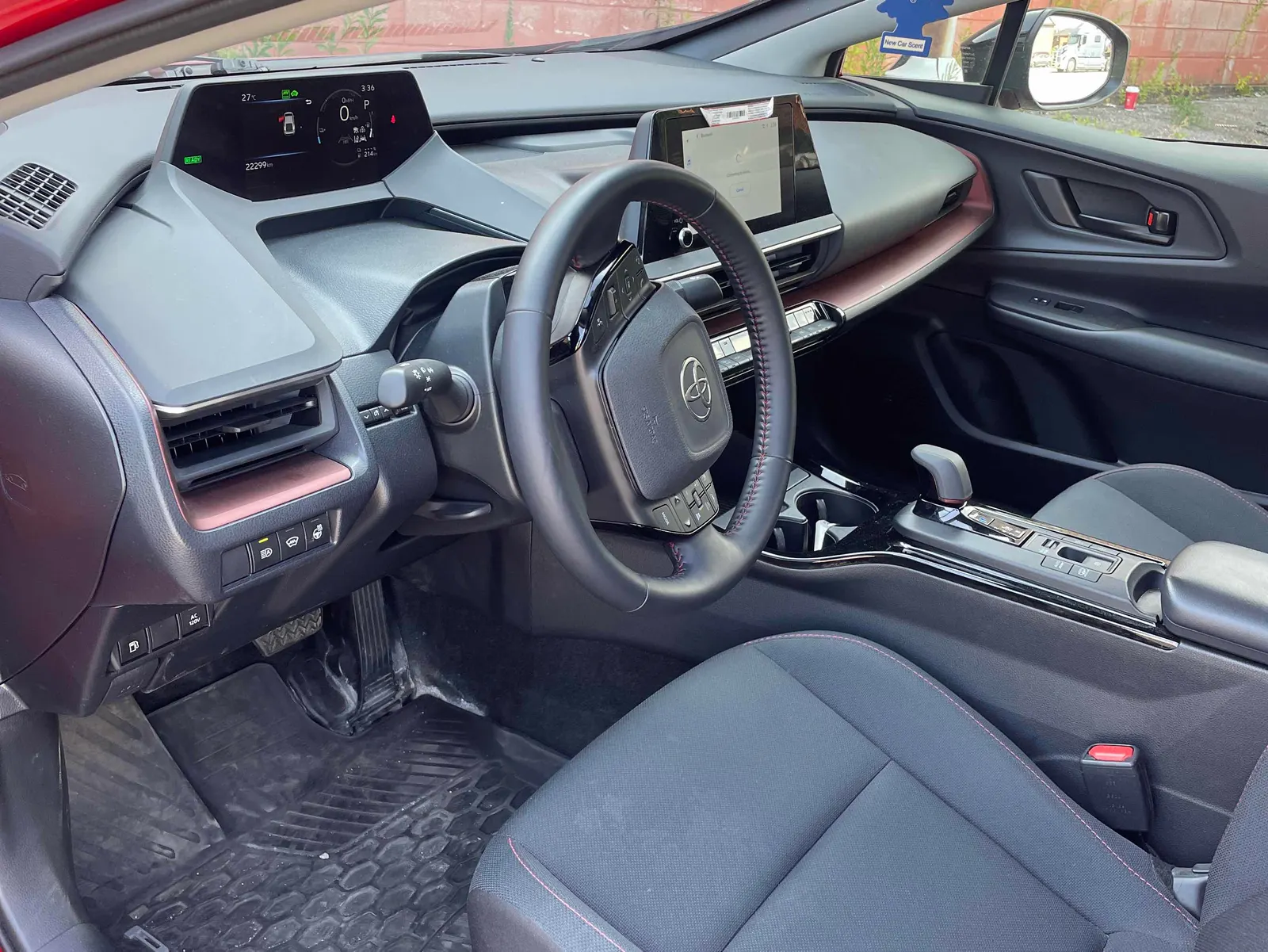 Interior driver side
