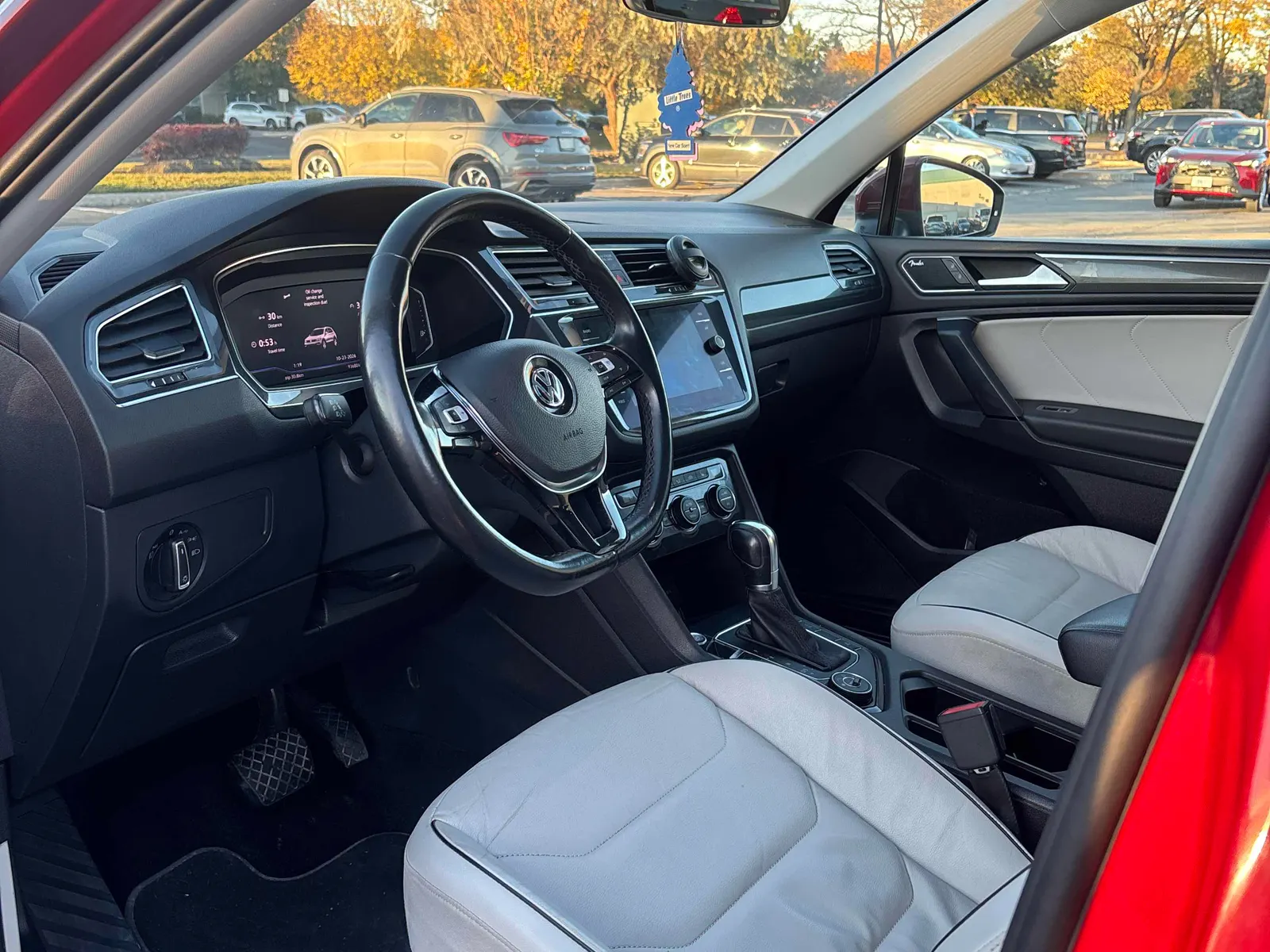 Interior driver side