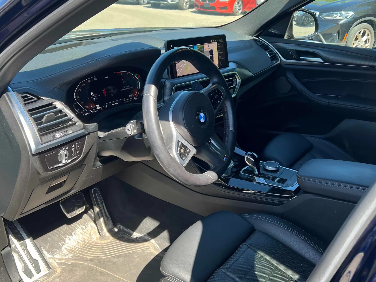 Interior driver side