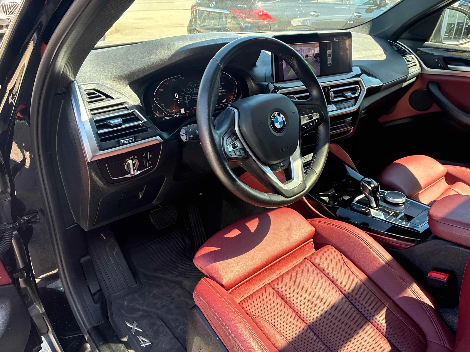 Interior driver side