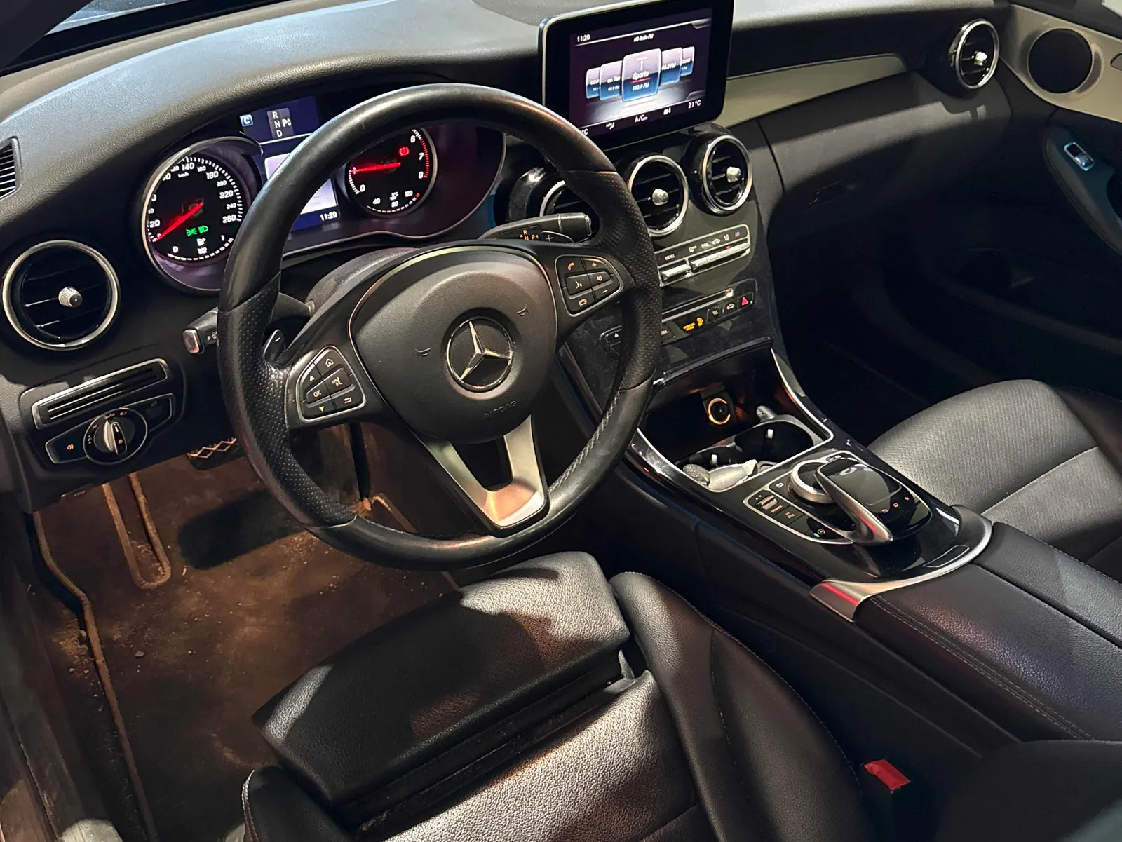 Interior driver side