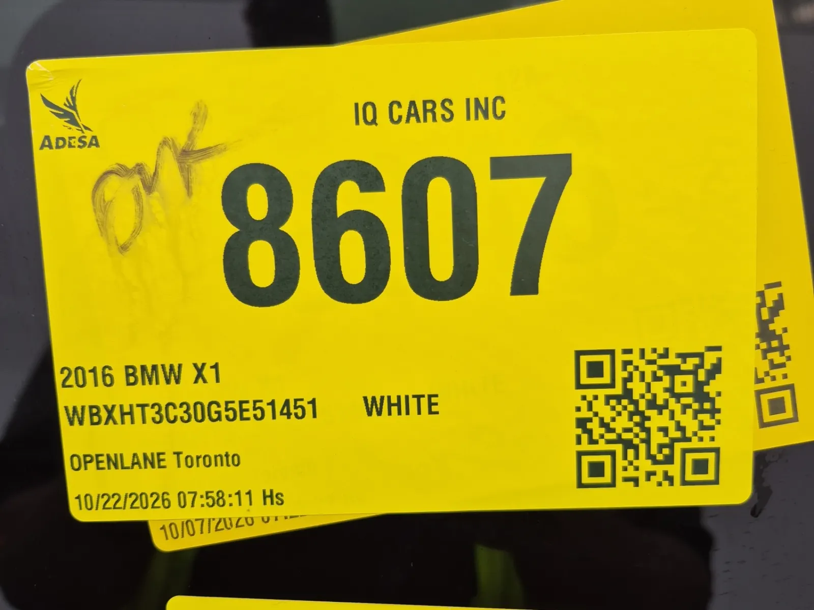 Inventory Label Photo