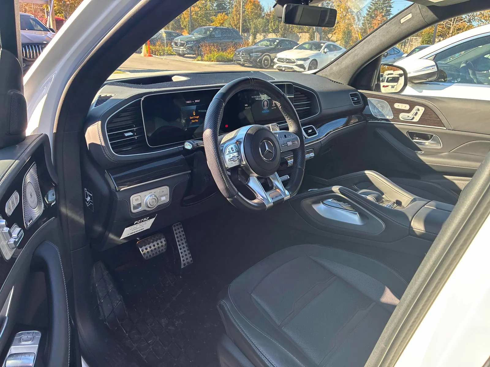 Interior driver side