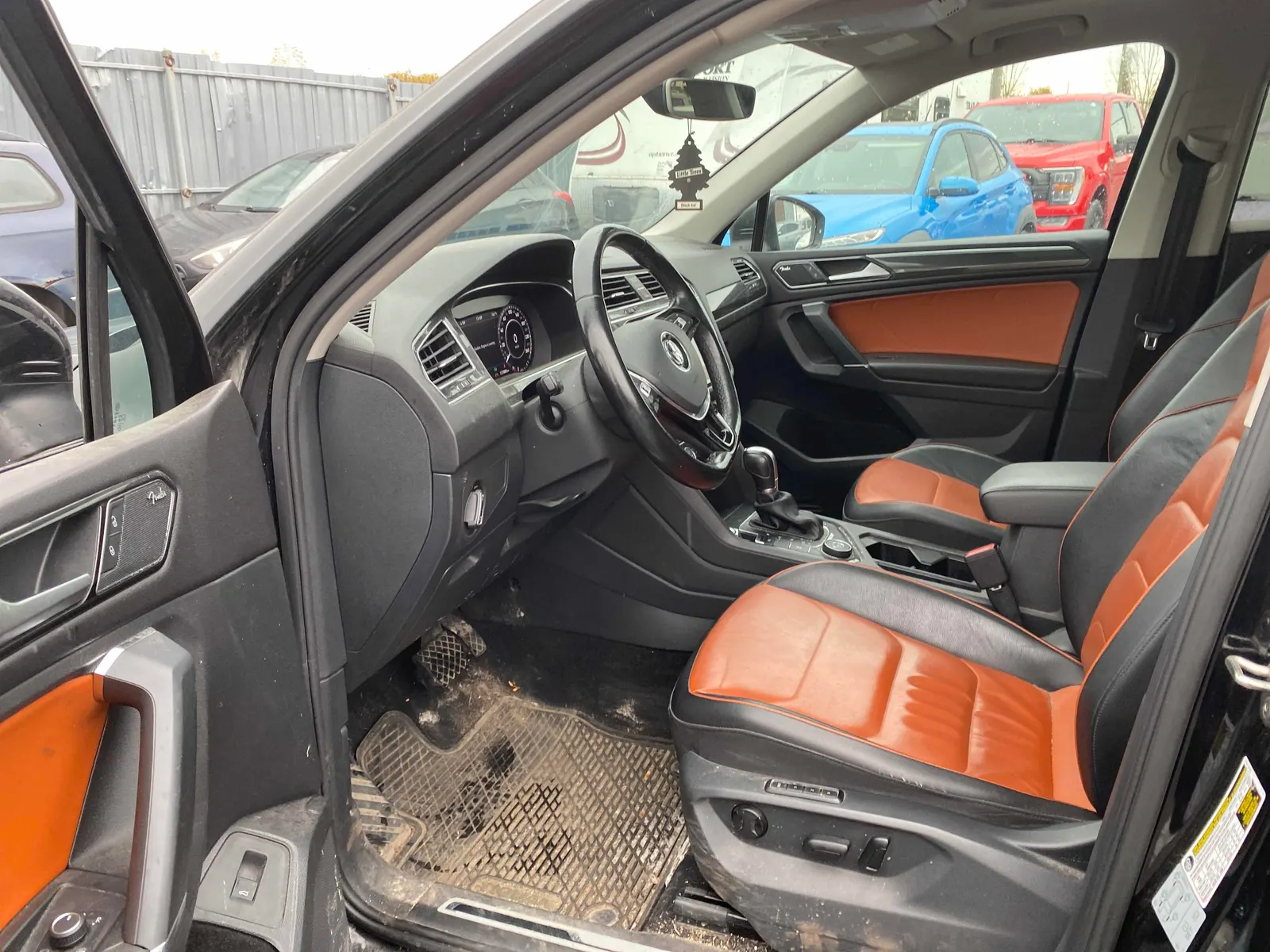 Interior driver side