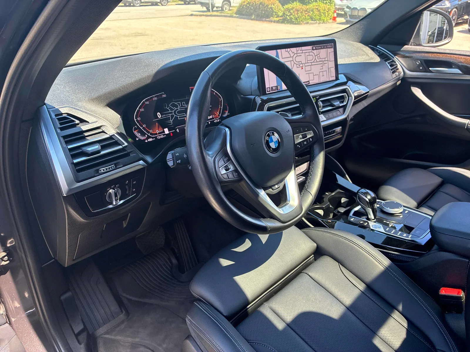 Interior driver side