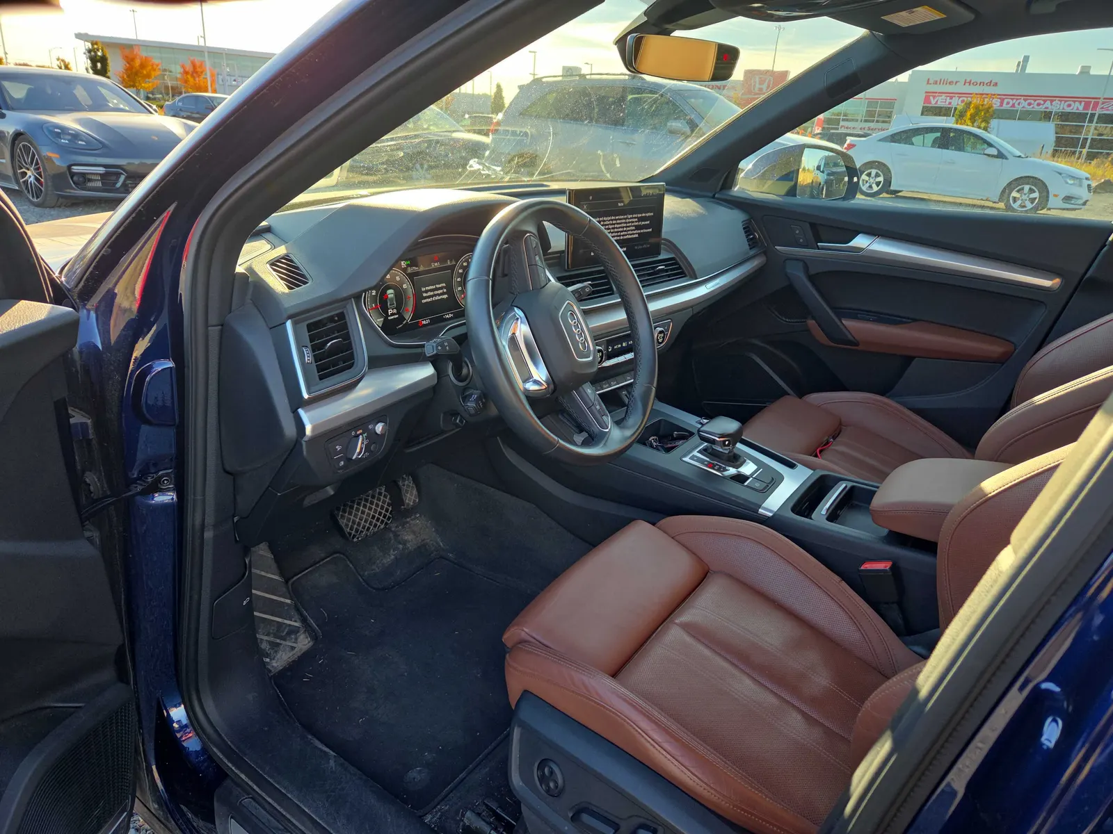Interior driver side