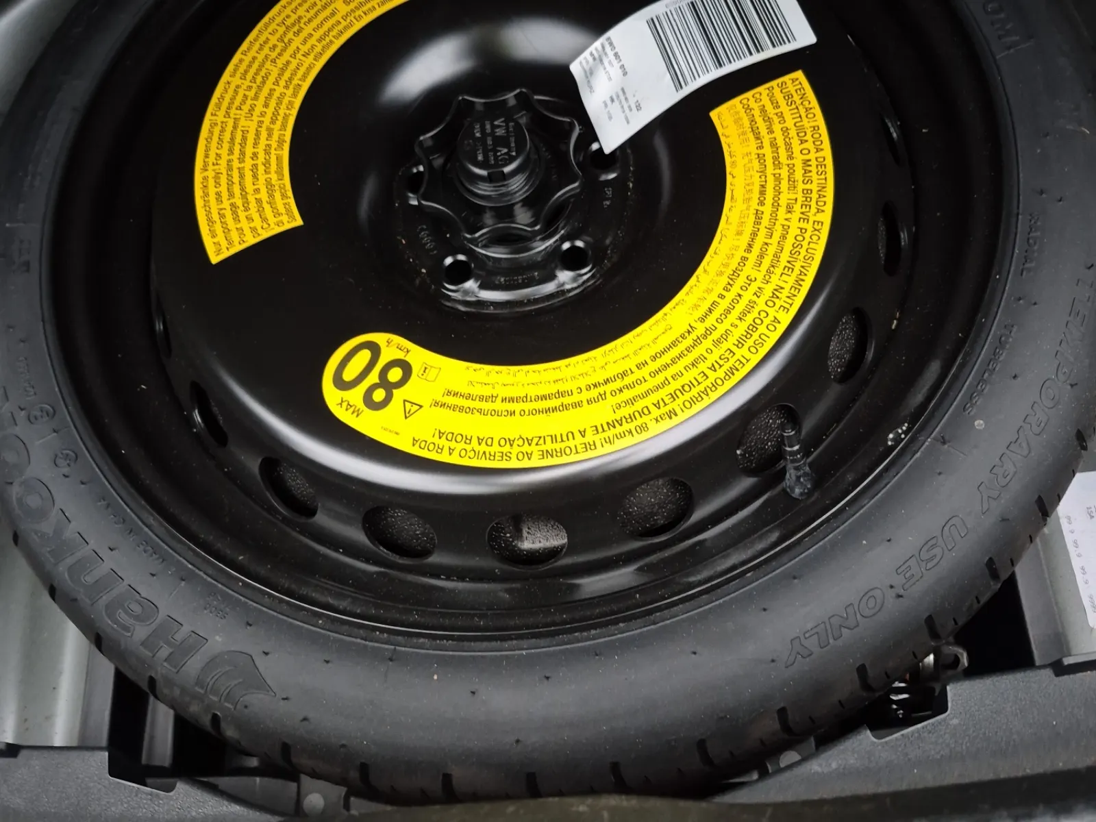 Spare Tire & Wheel Photo