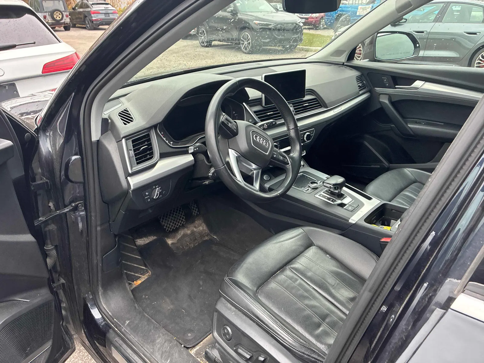 Interior driver side