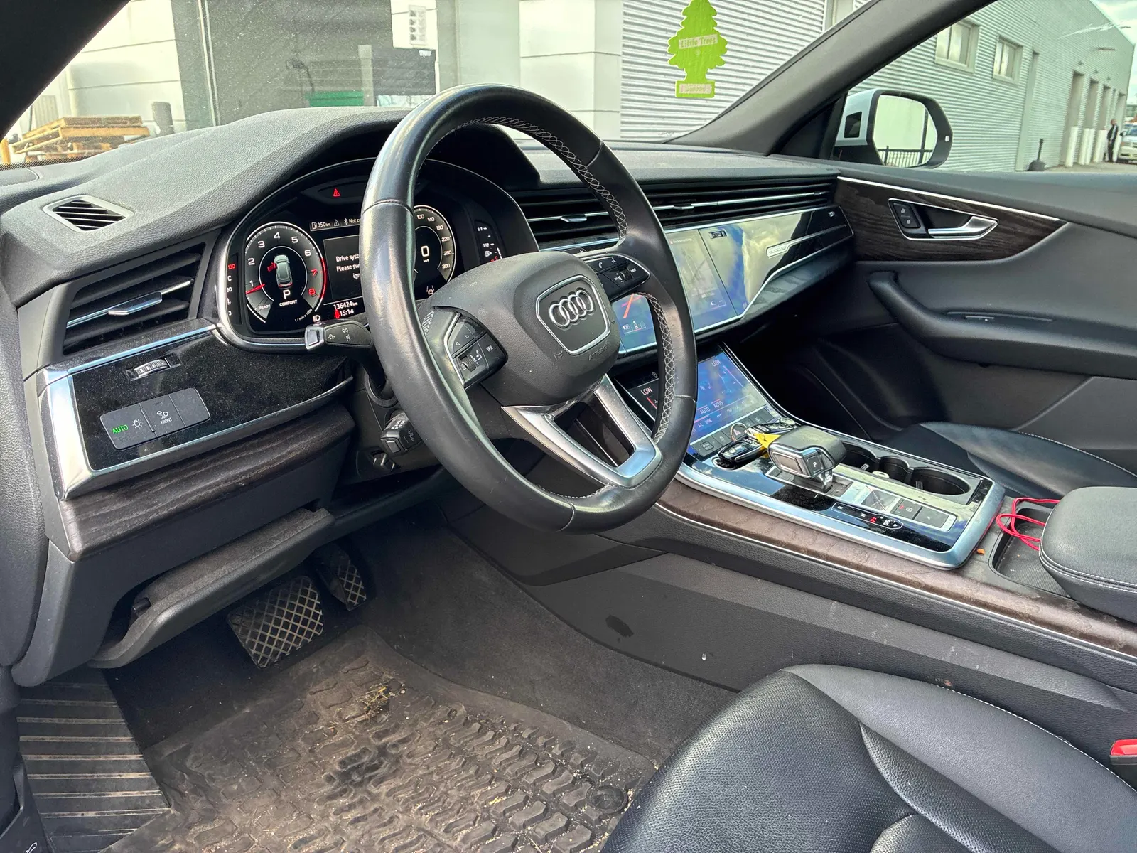 Interior driver side
