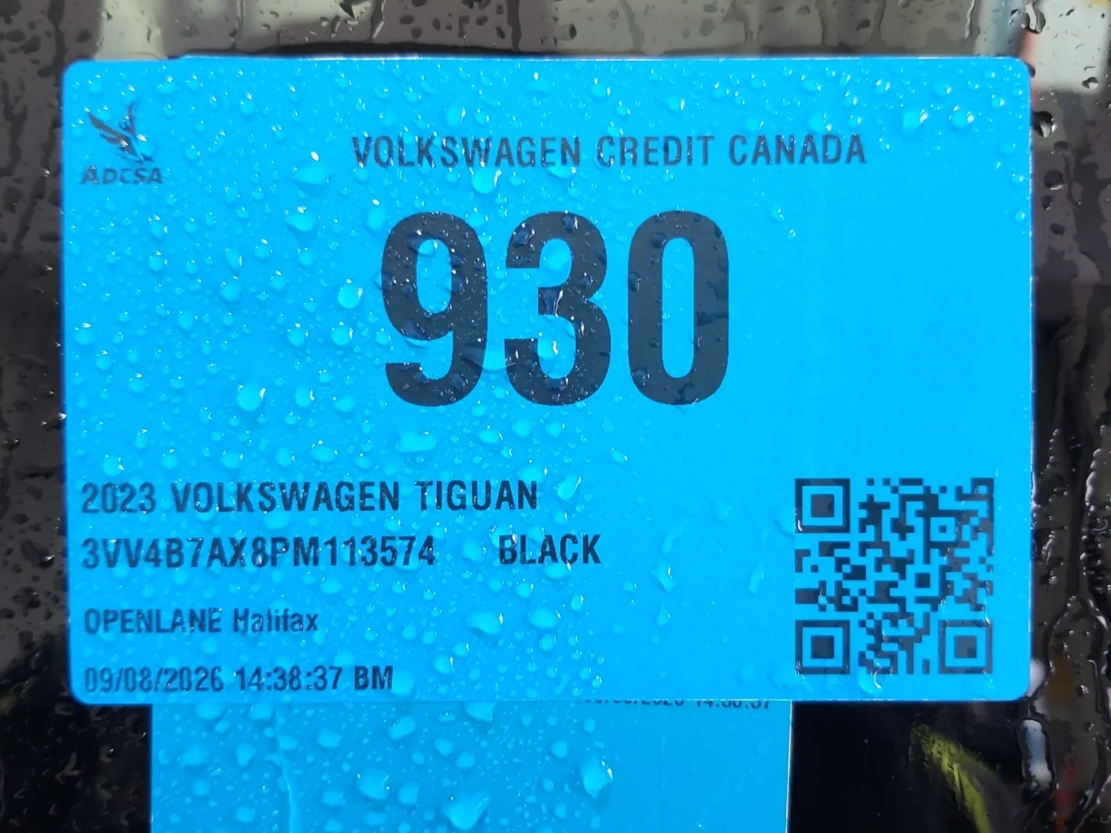 Inventory Label Photo