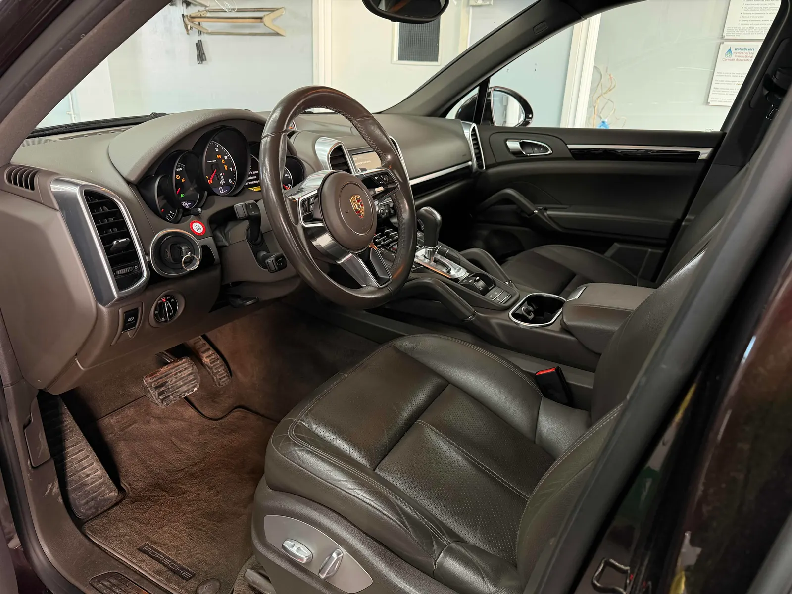 Interior driver side