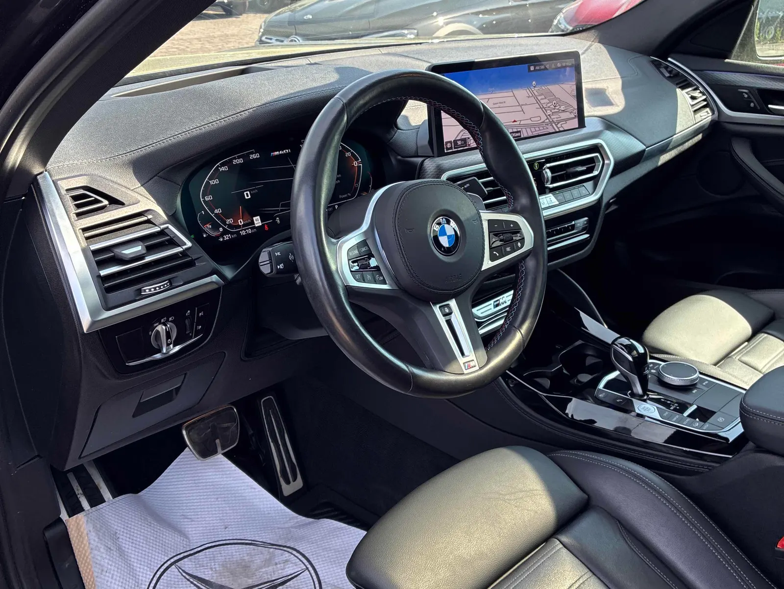 Interior driver side