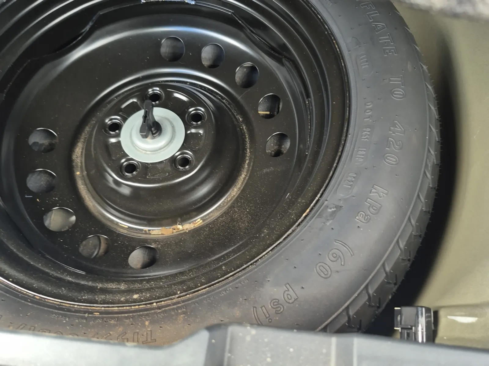 Spare Tire & Wheel Photo